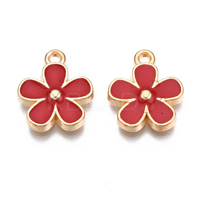 Alloy Enamel Pendants ENAM-Q446-007-RS-1