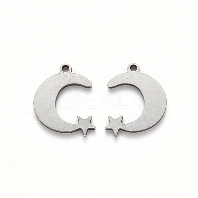 Non-Tarnish 201 Stainless Steel Charms LS-X-STAS-N092-106-1