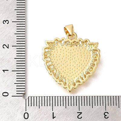 Rack Plating Brass Pendants KK-I722-09G-B-1