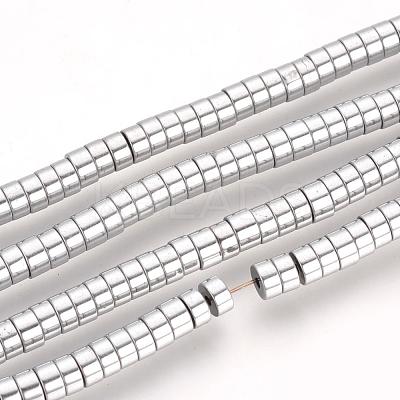 Electroplate Non-magnetic Synthetic Hematite Beads Spacers Strands G-Q486-73I-1