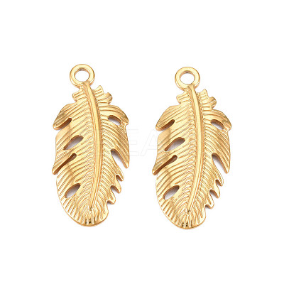 Ion Plating(IP) 304 Stainless Steel Pendants STAS-T063-191G-1