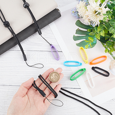 Adjustable Polyester Neck Lanyard FIND-GF0005-84-1