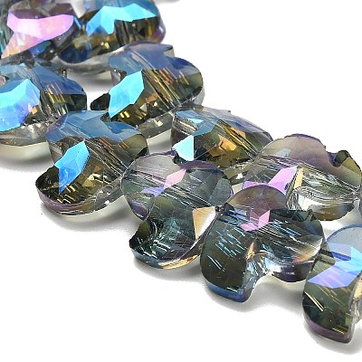 Electroplate Glass Beads Strands EGLA-P066-03A-FR03-1