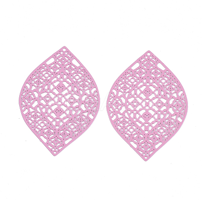 430 Stainless Steel Filigree Pendants LS-X-STAS-S108-12E-1