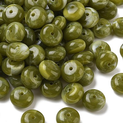 Two Tone Acrylic Beads AC-CBABA33-01S-1