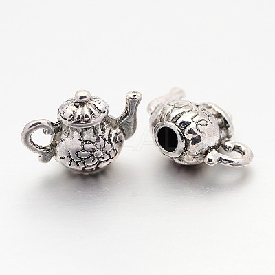 Tibetan Style Alloy Pendants X-TIBEP-0802-S-FF-1