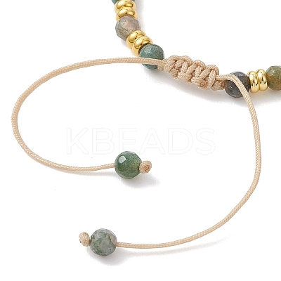 Star 201 Stainless Steel Charm Bracelets BJEW-JB12801-01-1