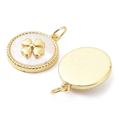 Rack Plating Brass Pendants X-KK-B076-05G-02-1