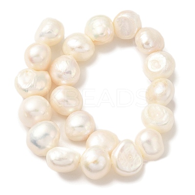 Natural Cultured Freshwater Pearl Beads Strands PEAR-A006-10C-1
