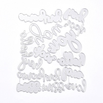 Carbon Steel Cutting Dies Stencils DIY-I083-07P-1