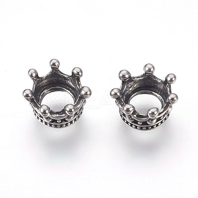 316 Surgical Stainless Steel Beads STAS-E446-10AS-1