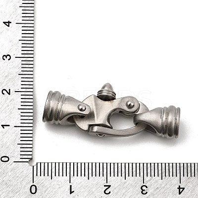 Tarnish Resistant 304 Stainless Steel Clasps LS-STAS-M197-01-1