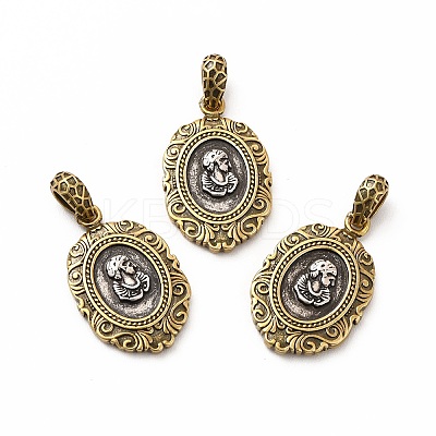 Rack Plating Eco-Friendly Brass Pendants KK-K165-20-1