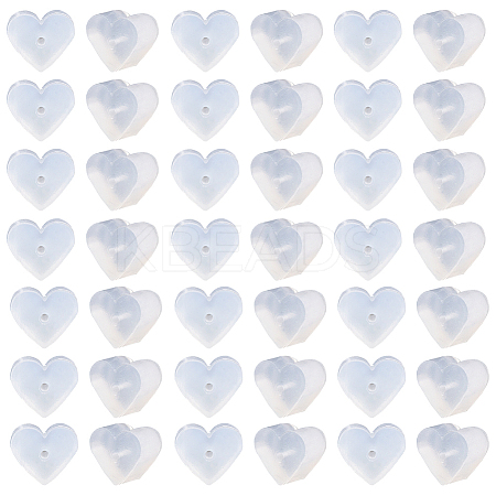 Clear Silicone Full-covered Ear Nuts FIND-SP0001-18E-1