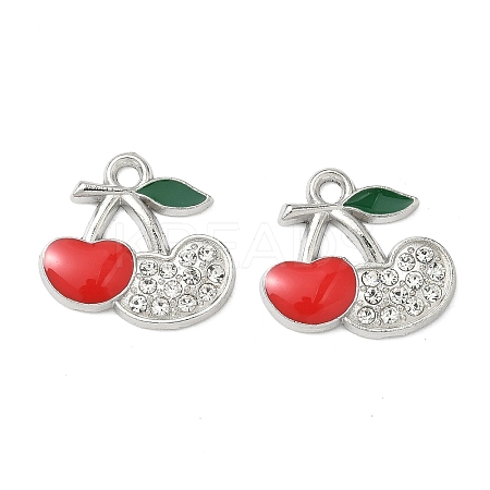 Alloy Crystal Rhinestone Pendants FIND-C087-04A-P-1