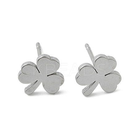 Tarnish Resistant Unisex 304 Stainless Steel Stud Earrings EJEW-E254-05P-1