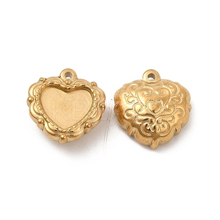 Ion Plating(IP) 304 Stainless Steel Pendants STAS-B032-33G-1