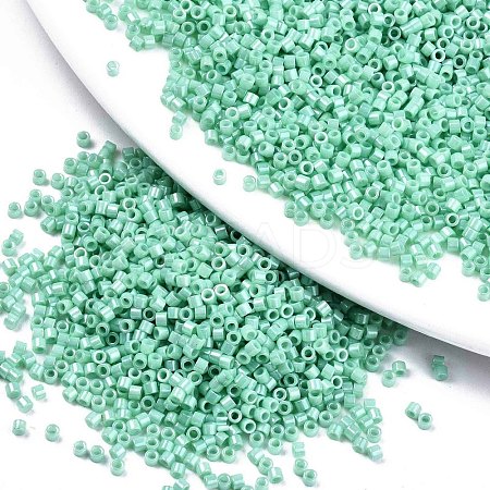 11/0 Grade A Baking Paint Glass Seed Beads SEED-S030-1036-1