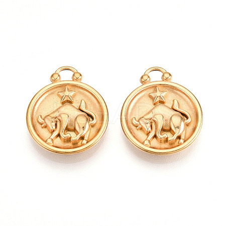 304 Stainless Steel Pendants STAS-N109-148G-02-1