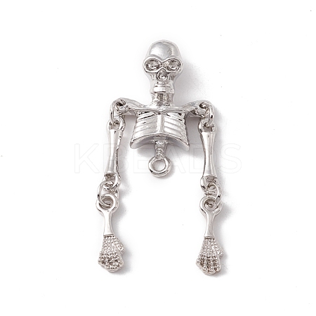 Halloween Alloy Connector Charms FIND-G025-01P-1