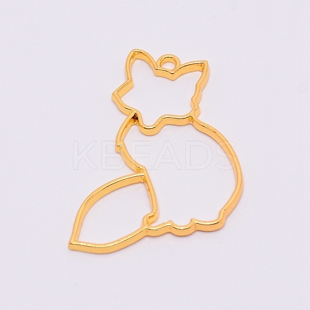 Alloy Open Back Bezel Pendants PALLOY-WH0081-03-1