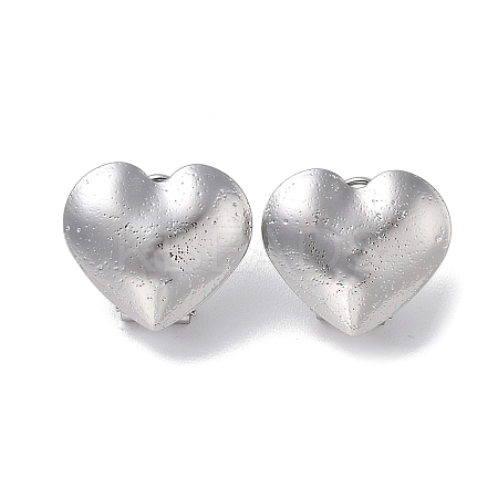 Non-Tarnish 304 Stainless Steel Stud Earrings EJEW-Q381-01P-1