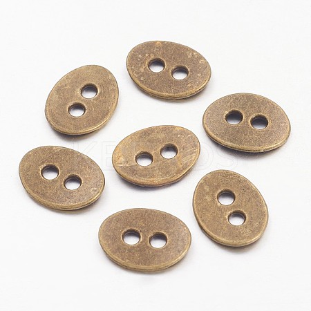 Tibetan Style Buttons TIBE-ZN48623-AB-FF-1
