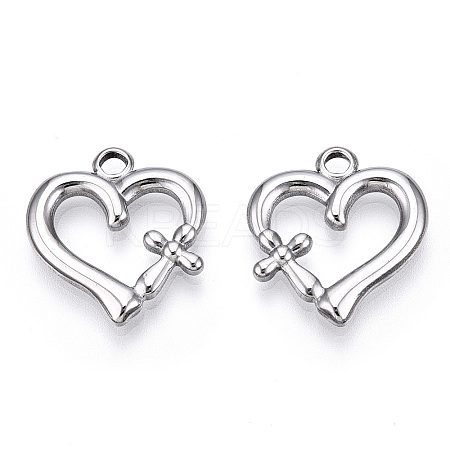 Non-Tarnish 304 Stainless Steel Pendants LS-STAS-T063-203P-1