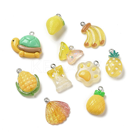 Resin Pendants X1-RESI-P027-04M-1