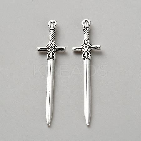 Tibetan Style Alloy Pendants FIND-WH0173-139AS-1