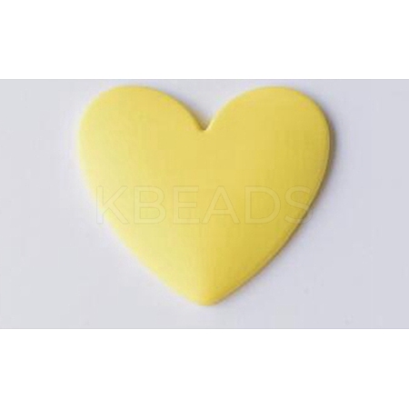 Opaque Resin Cabochons RESI-WH0041-03A-1