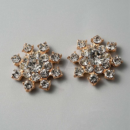 Alloy Cabochons FIND-WH0156-24KCG-1