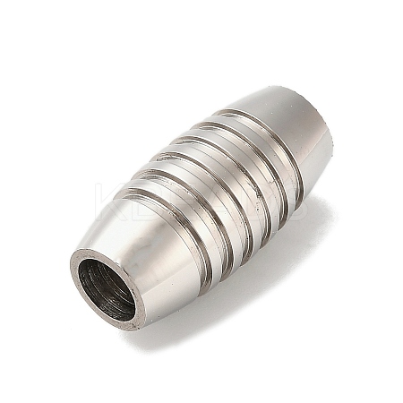 304 Stainless Steel Magnetic Clasps STAS-K296-03A-P-1