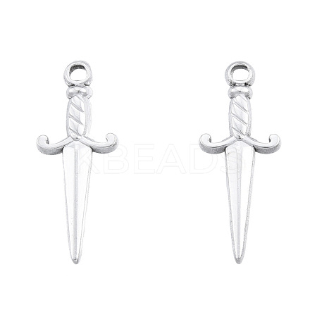 Non-Tarnish 201 Stainless Steel Pendants X-STAS-N098-246P-1