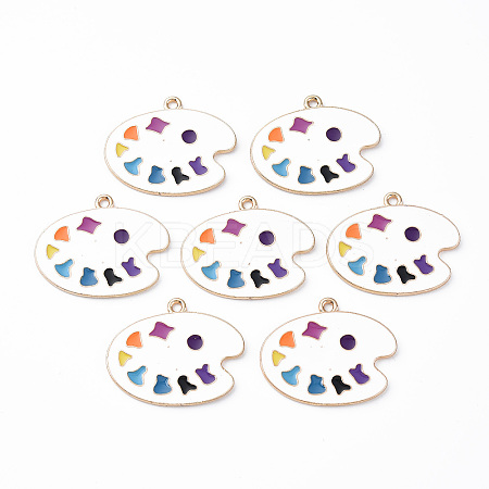 Alloy Enamel Pendants LS-PALLOY-T078-07-1