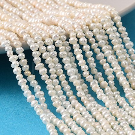 Natural Cultured Freshwater Pearl Beads Strands PEAR-L034-13C-1