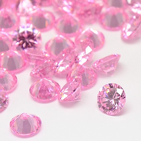 Diamond Shape Grade A Cubic Zirconia Cabochons ZIRC-M002-1.5mm-005-1