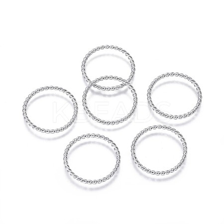 Tibetan Style Linking Rings TIBE-EA8631Y-1P-NR-1