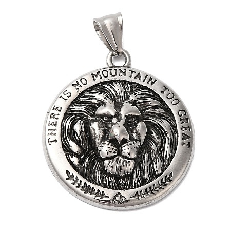 304 Stainless Steel Pendants LS-STAS-Z067-03P-1
