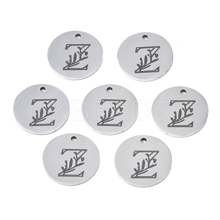 Non-Tarnish 304 Stainless Steel Charms STAS-T059-26P-Z-1