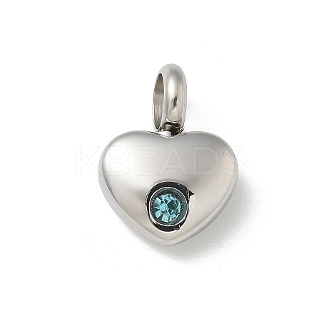 304 Stainless Steel Rhinestone Pendants LS-STAS-R139-01P-01-1