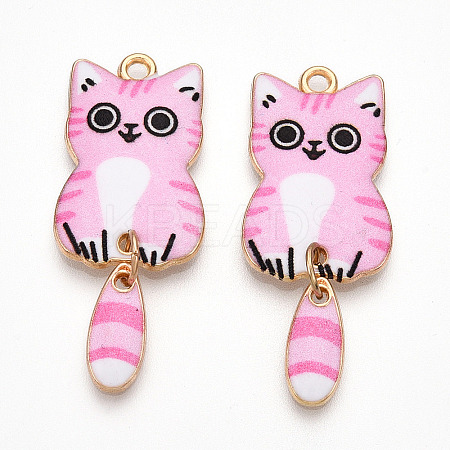 Alloy Enamel Pendants FIND-Q102-12J-1