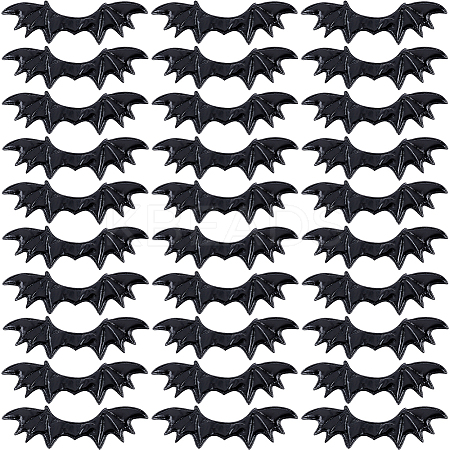 40Pcs Imitation Leather Evil Wings Ornament Accessories DIY-GF0008-82B-1