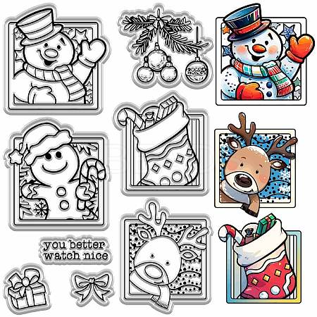 Plastic Stamps DIY-WH20018-0219-1