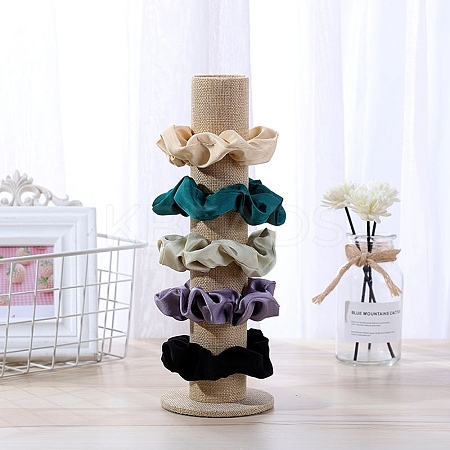 Linen Vertical Tower Jewelry Bracelet Display Stand LS-ODIS-F006-02-1