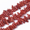 Synthetic  Synthetic Coral Beads Strands X-CORA-T011-01B-1