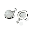 Natural Quartz Crystal Pendants G-C114-03P-25-2
