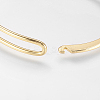Brass Bangles LS-BJEW-K153-02G-2