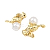 Brass Micro Pave Cubic Zirconia Pendants KK-A269-14G-2