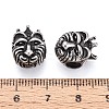 304 Stainless Steel European Style Large Hole Beads STAS-T072-105AS-3